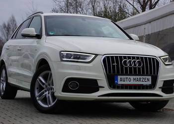 Audi Q3 2.0 TDI VR 177 KM 4x4 S-Line Navi Połskóra Czarny sufit GWARANCJA!