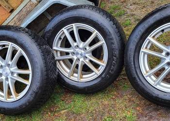 Komplet kół Alufelgi ET45, 7J X 16 H2 opony zimowe 215/65/16 !!