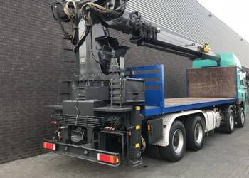 Budowlany podłoga z tylnym dzwigiem Daf CF