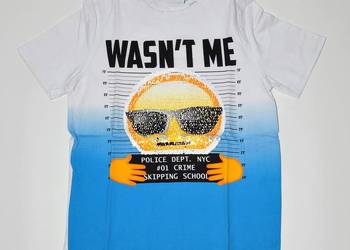 T-shirt koszulka emotikon emoji cekiny 134 / 140