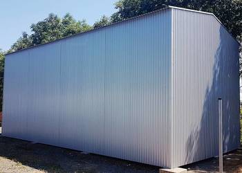 Blaszana hala 5×10 m – brudna biel