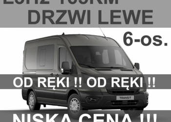 Ford Transit L3H2 165KM Drzwi Lewe Hak Bi-ksenony 7-os. Niska Cena Od ręki…