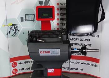 Wyważarka do kół włoska Cemb ER 80 - automat, docisk, sonar, laser, LED
