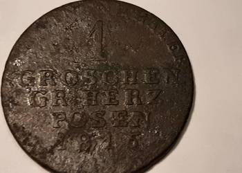 moneta Wielkie Księstwo Poznańskie z 1816r