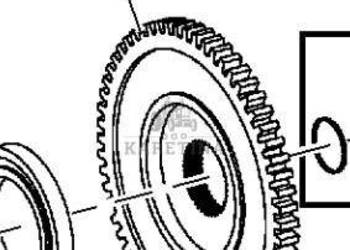 John Deere IVT AUTOPOWER 6820 6920 6920S Przekładnia Zębata Czołowa 79 zęb…