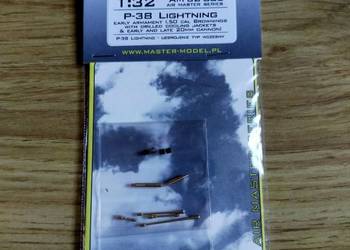 Uzbrojenie do modeli P-38 Lightning 1:32 Master