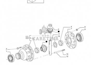 New Holland T6010 Obudowa 5191887