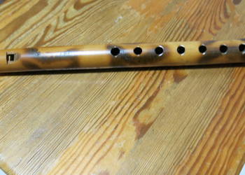 Fujarka drewniana długa na 24,5 cm