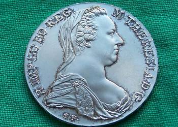 Austria Maria Teresa Talar 1780 Ag nowe bicie