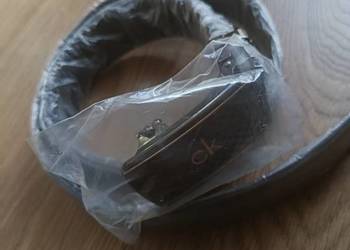 Pasek skórzany męski Calvin Klein - do garnituru jak i na co dzień