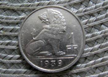 Belgia 1 Frank 1939r