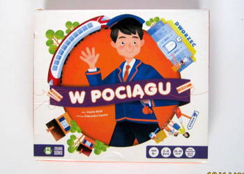 Gra planszowa "W pociągu" Zielona sowa