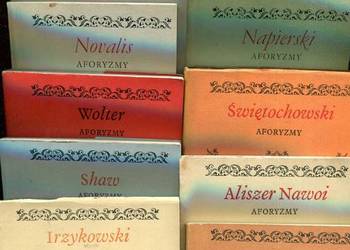 Biblioteka Aforyzmów 12 tytułów