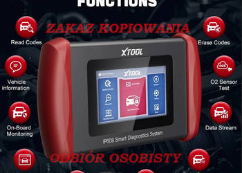 SKANER DIAGNOSTYCZNY XTOOL IP608 FULL SYSTEM DIAGNOSTICS OBD2