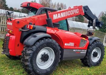 Manitou 634 120 LSU MLT Rolnicza, klimatyzacja