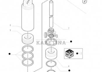 New Holland T6010 Tuleja cyl silnika 47126880