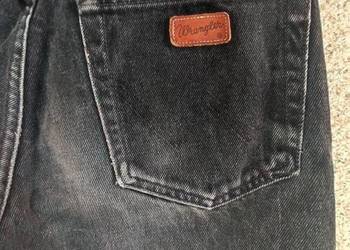 wrangler szerokie spodnie dżinsy wysoki stan damskie męskie