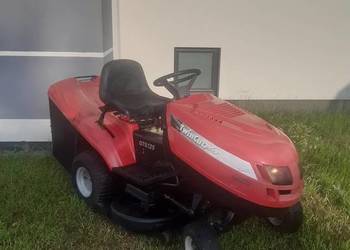 Duży traktorek Castelgarden TS125 Briggs 12,5hp dwa noże PO SERWISIE