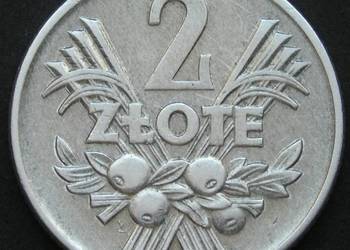 Polska 2 złote 1960 - kłosy i jagódki