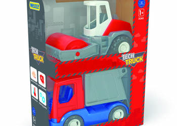 Wader Auto Tech Truck budowlane 2szt w kartonie mix