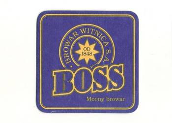 Witnica - podstawka do piwa. Nr. 1.