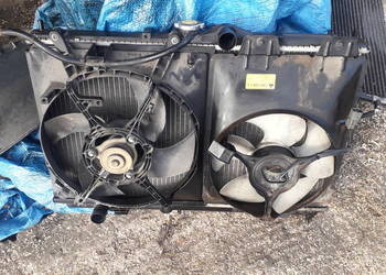 Chłodnica płynu wody wentylatory Mitsubishi Carisma 1.8 16v GDI