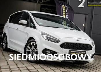 Ford S-Max ST Line / 7 osobowy / Kamera Cofania / Ledy / Pół-skóra / Gwara…