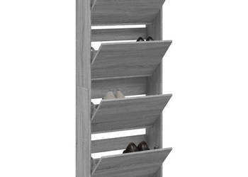 Szafka na buty szary dąb sonoma 60x21x1635 cm WM-839908