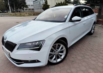 Skoda Superb III 2.0 TDI 150K Biała Perła Ledy Asystenty