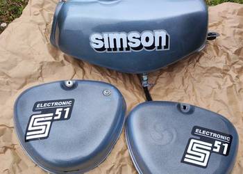 Zbiornik paliwa bak boczki Simson S51 orginalne