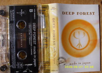 + Elektroniczna ;DEEP FOREST--MAD IN JAPAN  , Kaseta