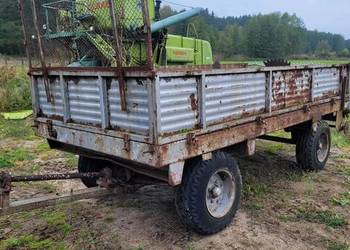 Rozrzutnik dwuosiowy przyczepa