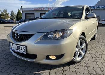 Mazda 3  1.6 benz 105KM Salon Polska Klimatronik Stan Bdb Nowe opony!!