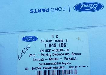 WIĄZKA CZUJNIKÓW PARKOWANIA TYŁ TRANSIT 14-19 _ 1845106 _ BK WIĄZKA CZUJNIKÓW PARKOWANIA TYŁ TRANSIT 14-19 _ 1845106 _ BK