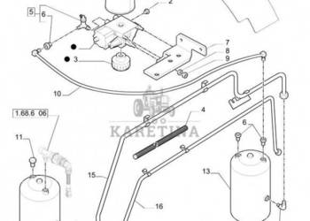 New Holland T6010 T6070 Wspornik 82011501