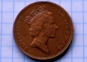 2 PENSY / TWO PENCE / 1985 ROK - WIELKA BRYTANIA