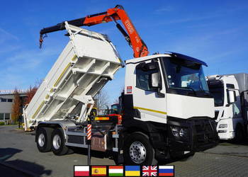 Renault C380 E6 6x4 / HDS Fassi F135 2700 MTH / Zasięg 8 m / 5.6 t_240878