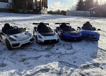 Samochody na akumulator Porsche Maserati BMW