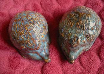Jeż - ceramika ręcznie robiona - 5 x 10 x 6,5 cm