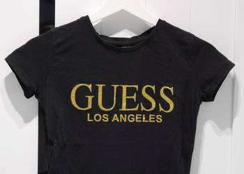 Guess fajna bluzeczka brokatowe logo 36 S Guess fajna bluzeczka brokatowe logo 36 S