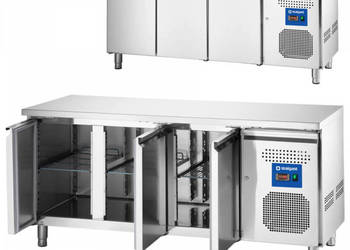 Stół Mroźniczy Gastronomiczny 3-Drzwiowy 180x70 Stalgast 831037