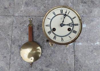 149 Zestaw mechanizm starego zegara Junghans tarcza 14,5cm