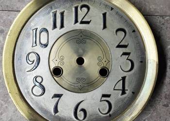 702 Tarcza starego zegara GB 18,5cm 56,5/32 Gustav Becker