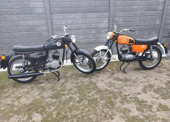 Dwie sztuki Wsk 125 B3 zarejestrowane