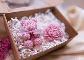 Box Walentynkowy ze świec sojowych zapachowych Prezent