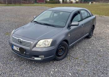Toyota Avensis T25 2.0D4D 116KM/Klima/Nowe Opony Zimowe 25r/PDC/Navi