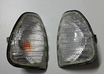 Komplet kierunkowskazów białych Mercedes W123 Depo