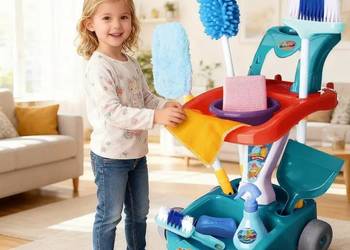 Zestaw zabawek do sprzątania – dziecięcy zestaw edukacyjny