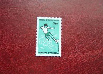 Andora 1986 MNH Mi. 371 Sport Piłka nożna MŚ Mexico 86
