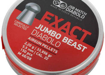 Śrut JSB Exact Jumbo Beast 5.52 mm, 150 szt. (546387-150)